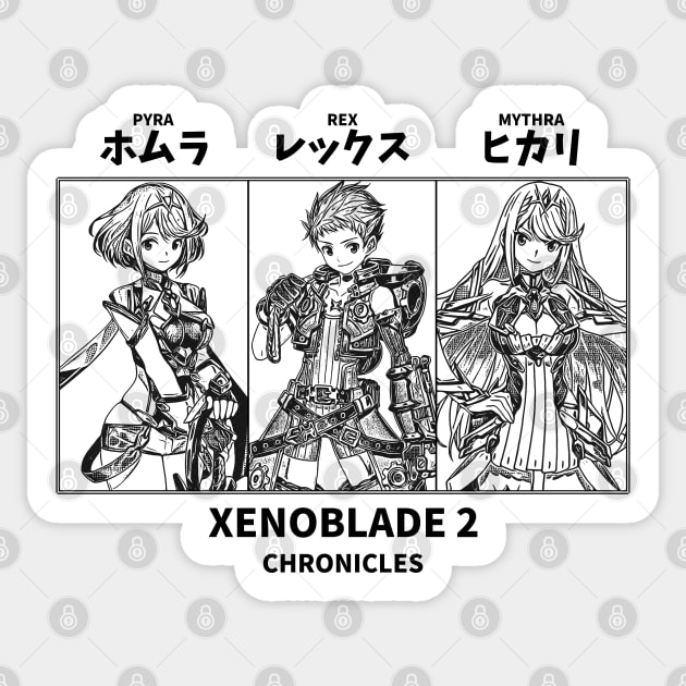 Xenoblade Chronicles 2 Sticker by KMSbyZet